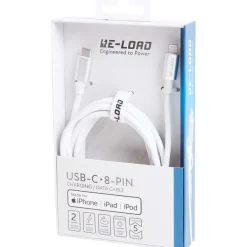 Re-load Multimedia Accessoires^Laad- En Datakabel 8-Pins