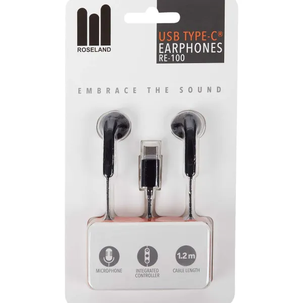 Roseland Koptelefoons^Oordopjes Usb-C