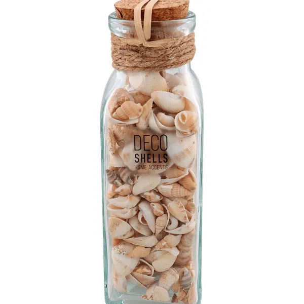Merk Woonaccessoires^Schelpen In Glazen Fles