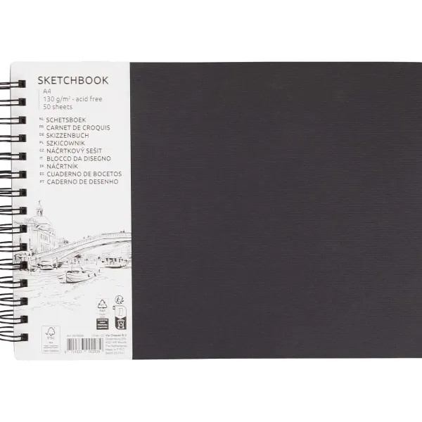 Van Bleiswijck Schilderen^Schetsboek A4