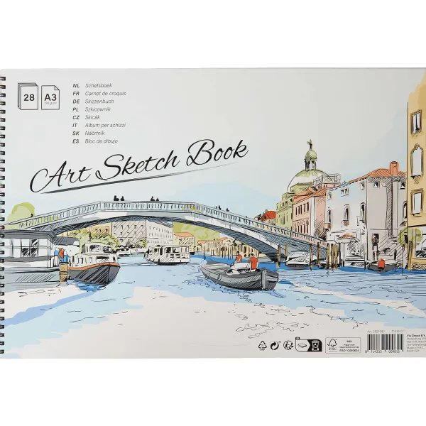 Van Bleiswijck Schilderen^Schetsboek A3