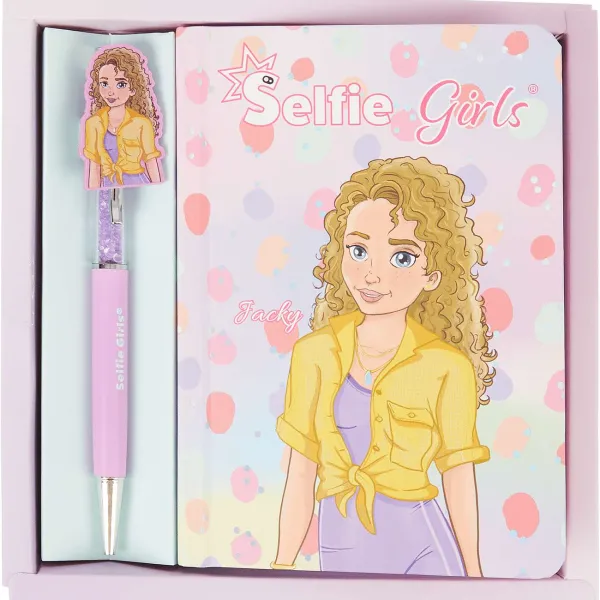 Office Essentials Bureau Accessoires^Selfie Girls Notitieboek Met Pen