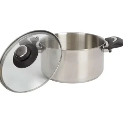 Sola Pannen^Kookpan Met Glazen Deksel