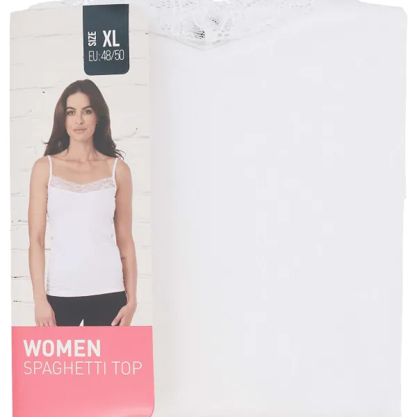 Australian Ondergoed^Spaghettitop Met Kant