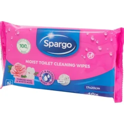 Spargo Schoonmaakartikelen^Toiletreinigingsdoekjes
