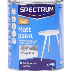 Spectrum Verf^2-In-1 Matte Verf Vintage Pink