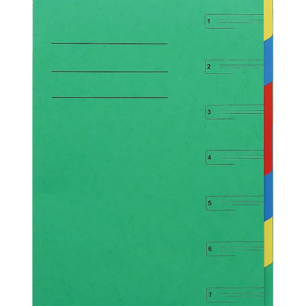 Office Essentials Mappen^Subjectmap A4