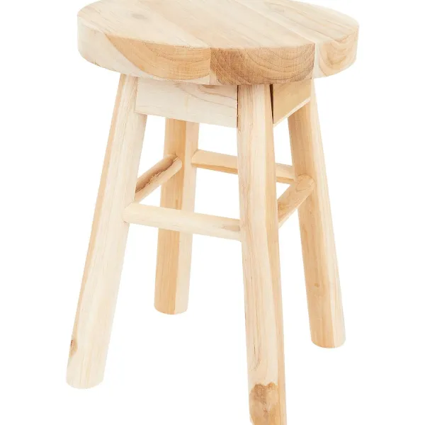 Studio Home Woonaccessoires^Teakhouten Kruk