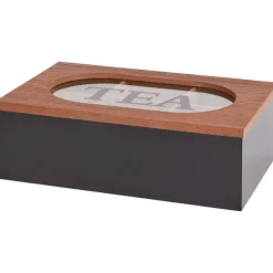 Merk Woonaccessoires^Theebox Met Tekst