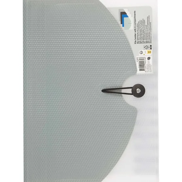 Office Essentials Mappen^6-Vaks Opbergmap