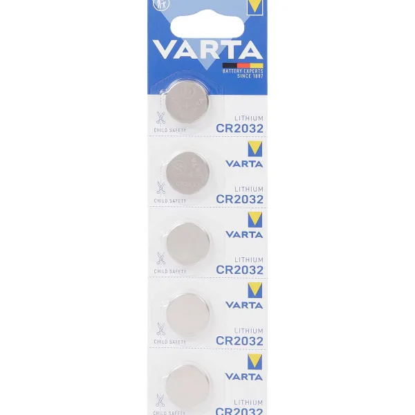 Varta Batterijen^Knoopcel Batterijen Cr2032