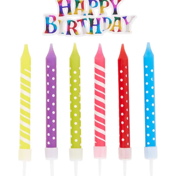 Merk Feestartikelen^Verjaardagskaarsjes