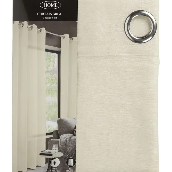 C&C Raamdecoratie^Vitragegordijn Mila