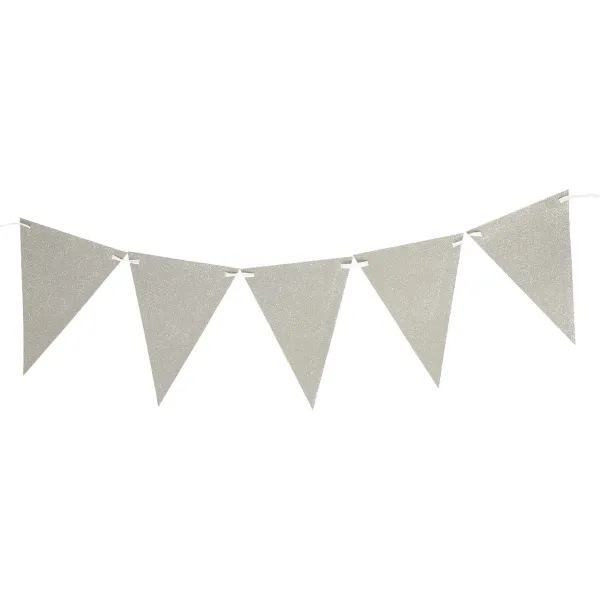 Merk Wanddecoratie^Vlaggenlijn Glitter