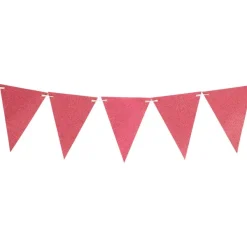 Merk Wanddecoratie^Vlaggenlijn Glitter