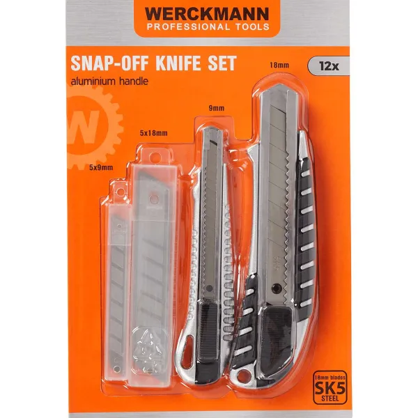 Werckmann Gereedschap^Afbreekmessenset
