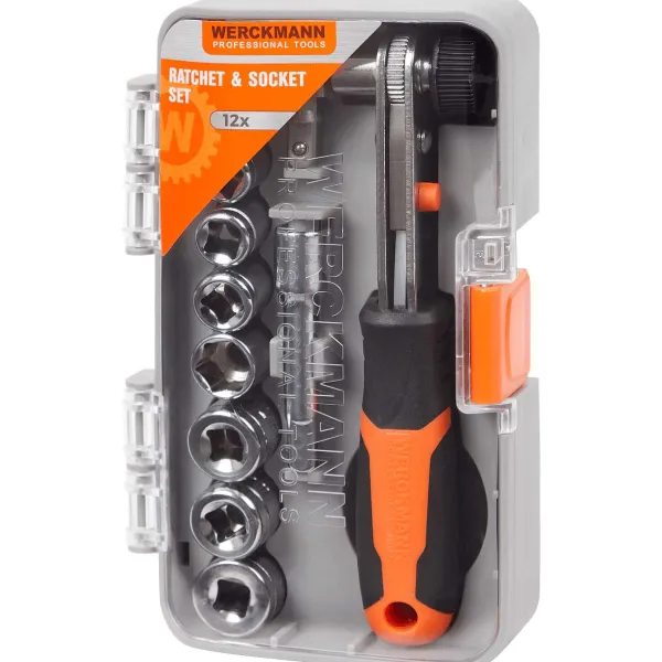 Werckmann Gereedschap^Ratel En Bitten- Of Doppenset