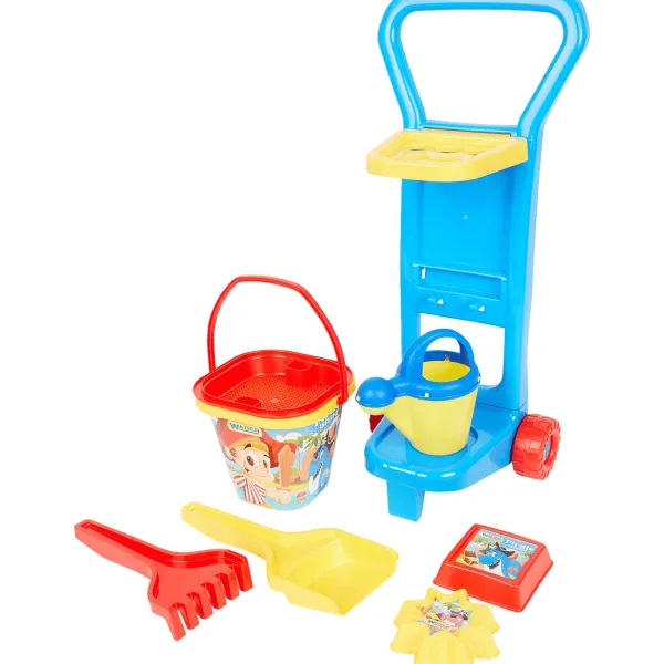 Mini Matters Spellen^Zandspeelset Trolley